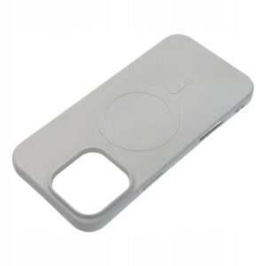 Silicone Mag Cover Big Hole – Etui MagSafe iPhone 16 Pro Max (tytanowy szary)