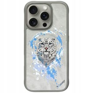 Nimmy Pantera MagSafe – Etui iPhone 16 Pro (jasnoszary)