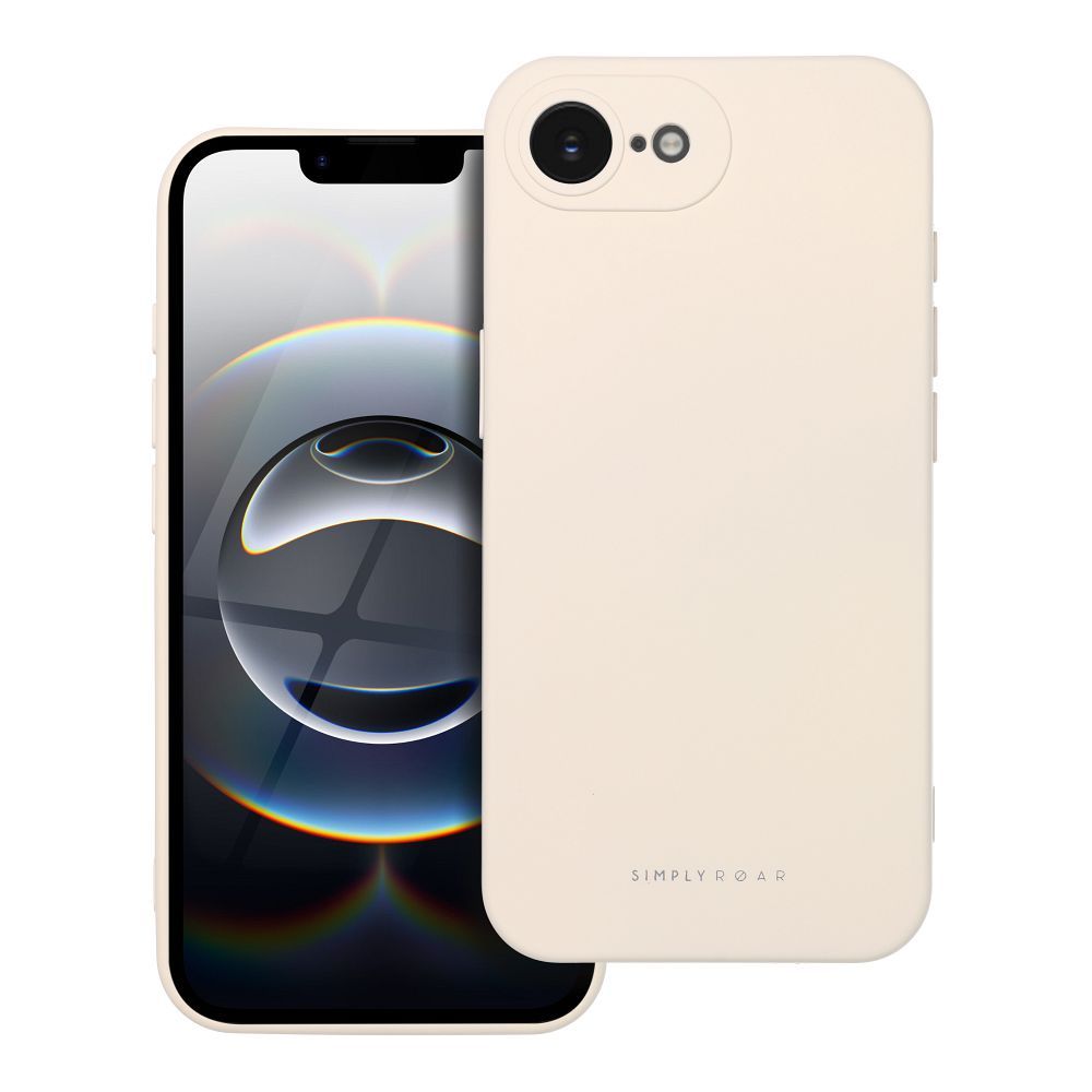 ROAR futerał SPACE do IPHONE 16e (SE 4 2025) / 17e Kremowy