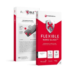 Szkło hybrydowe 5D do iPhone 17 PRO MAX  / 18 PRO MAX Forcell Flexible czarne