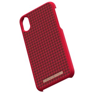 Etui Nordic Elements do iPhone XS / X, czerwone