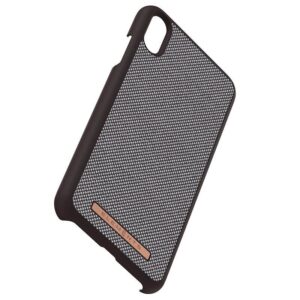 Etui Nordic Elements do iPhone XS Max, ciemnobrązowe