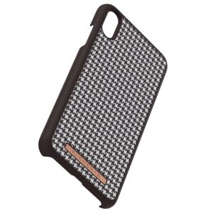 Etui Nordic Elements do iPhone XS Max, ciemnobrązowe