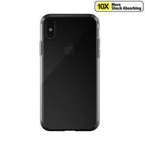 Etui Just Mobile do iPhone XS / X, wariant Crystal Black