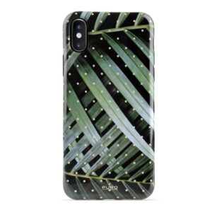 Etui PURO do iPhone XS Max, wariant Brilliant Leaves