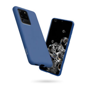 Etui Crong do Samsung Galaxy S20 Ultra, niebieskie