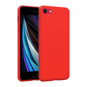 Etui Crong do iPhone SE (2022/2020) / 8 / 7, czerwone
