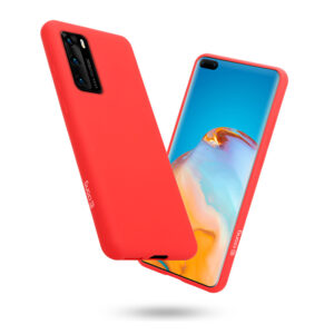 Etui Crong do Huawei P40, czerwone