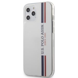 Etui US Polo Assn do iPhone 12 Pro Max, białe