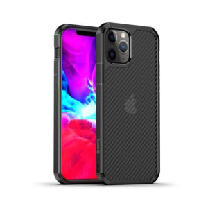 Etui Crong do iPhone 12 Pro Max, czarne