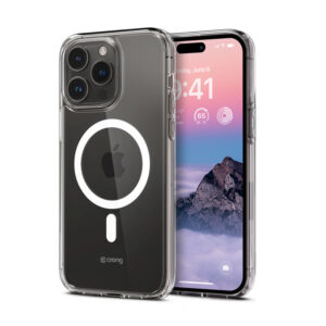Crong Clear MAG Cover - Etui iPhone 14 Pro Max MagSafe (przezroczysty)