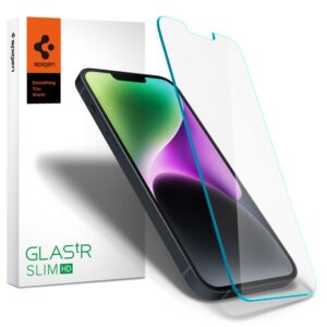Spigen Glas.TR Slim – Szkło hartowane do iPhone 17e / 16e / 14 / 13 / 13 Pro