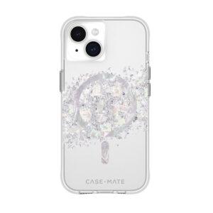 Case-Mate Karat MagSafe - Etui iPhone 15 / iPhone 14 / iPhone 13 zdobione naturalną masą perłową (A Touch of Pearl)
