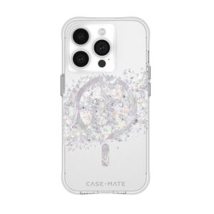 Case-Mate Karat MagSafe - Etui iPhone 15 Pro zdobione naturalną masą perłową (A Touch of Pearl)