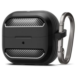 Spigen Rugged Armor - Etui do Samsung Galaxy Buds 3 / 3 FE / 3 Pro (Matte Black)