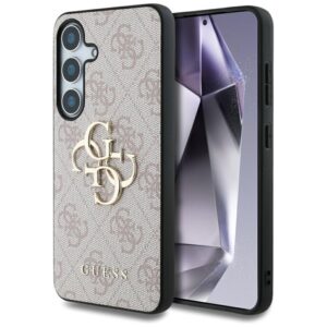 Guess Big 4G Logo Classic Logo - Etui do Samsung Galaxy S25+ (różowy)