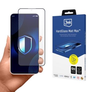 3mk HardGlass Matt Max - Matowe szkło hartowane do Samsung Galaxy S25 Edge