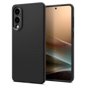 Spigen Liquid Air - Etui do Samsung Galaxy S25 Edge (Matte Black)