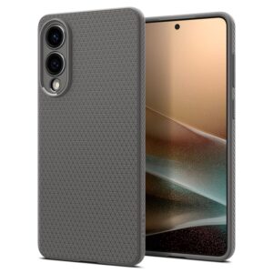 Spigen Liquid Air - Etui do Samsung Galaxy S25 Edge (Marble Grey)