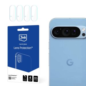 3mk Lens Protection - Szkło na obiektyw aparatu Google Pixel 9 Pro (4 zestawy)