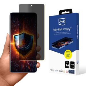3mk Silky Matt Privacy - Matowa folia prywatyzująca do Motorola Edge 60 Fusion