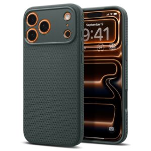Spigen Liquid Air - Etui do iPhone 17 Pro Max / 18 Pro Max (Abyss Green)