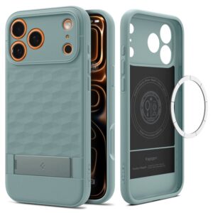 Spigen Parallax S Mag MagSafe - Etui do iPhone 17 Pro Max / 18 Pro Max (Sage Green)