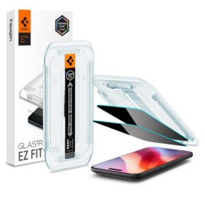 Spigen GLAS.TR EZ FIT Privacy 2-Pack - Szkło hartowane z filtrem prywatyzującym do iPhone Air (2 sztuki)