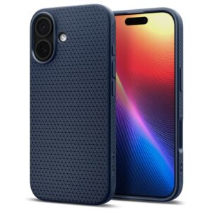 Spigen Liquid Air - Etui do iPhone 17 (Navy Blue)