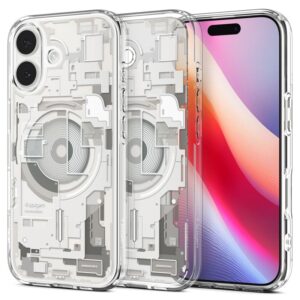Spigen Ultra Hybrid Mag MagSafe - Etui do iPhone 17 (Zero One Natural Titanium)