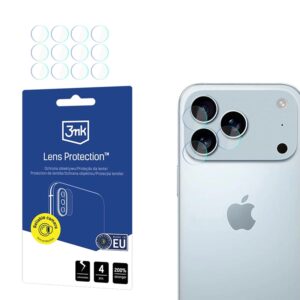 3mk Lens Protection - Szkło na obiektyw aparatu iPhone 17 Pro (4 zestawy)