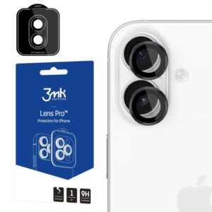3mk Lens Protection Pro - Szkło na obiektyw aparatu iPhone 17 (Black)
