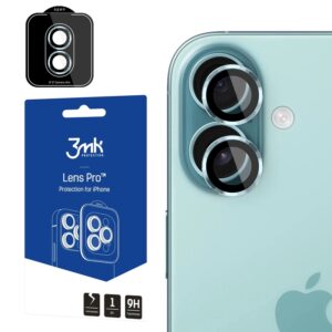 3mk Lens Protection Pro - Szkło na obiektyw aparatu iPhone 17 (Green)