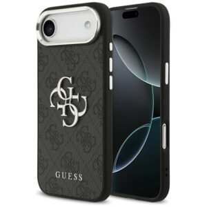 Guess 4G Big 4G Classic Logo - Etui iPhone Air (czarny / srebrny)