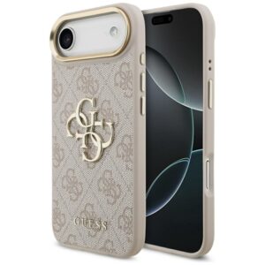 Guess 4G Big 4G Classic Logo - Etui iPhone Air (różowy / złoty)