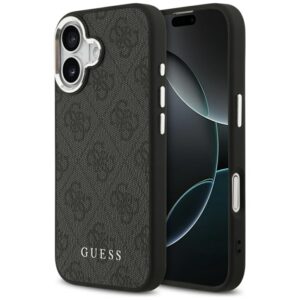 Guess 4G Classic Logo MagSafe - Etui iPhone 17 (czarny)