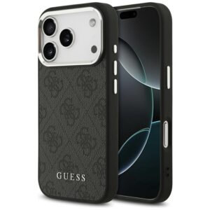 Guess 4G Classic Logo MagSafe - Etui iPhone 17 Pro (czarny)