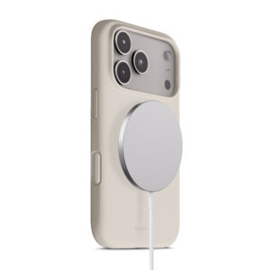 Crong Color Cover Magnetic - Etui MagSafe iPhone 17 Pro (kamienny beż)