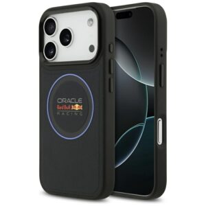 Red Bull Meshed Blue Ring & Metal Buttons MagSafe - Etui iPhone 17 Pro (granatowy)