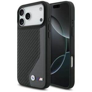 BMW M Carbon Logo MagSafe - Etui iPhone 17 Pro Max (antracyt)