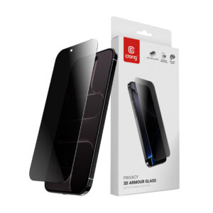 Crong Privacy 3D Armour Glass - Hartowane szkło prywatyzujące iPhone Air