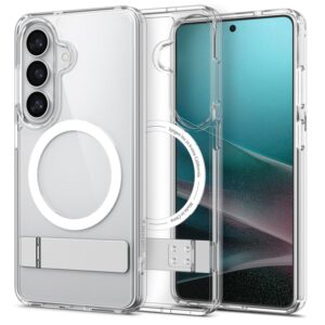Spigen Ultra Hybrid S Mag MagSafe - Etui do Samsung Galaxy S26+ (Clear/White)