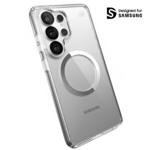 Speck Presidio Perfect-Clear Magnet - Etui Samsung Galaxy S26 Ultra MagSafe (Clear/Clear/Silver)