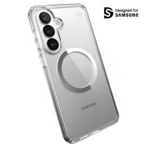 Speck Presidio Perfect-Clear Magnet - Etui Samsung Galaxy S26+ MagSafe (Clear/Clear/Silver)