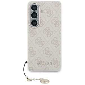Guess 4G Classic Logo Charm MagSafe - Etui Samsung Galaxy S26 (różowy)