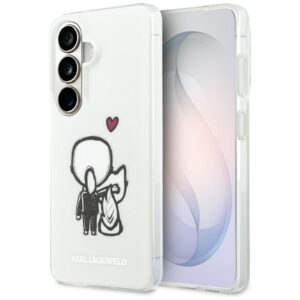 Karl Lagerfeld IML Karl & Choupette MagSafe - Etui Samsung Galaxy S26 (przezroczysty)