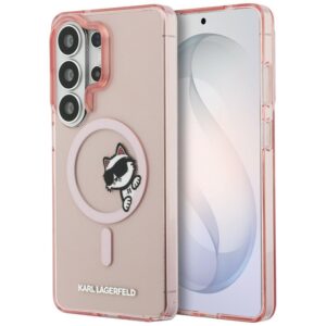 Karl Lagerfeld IML Peekaboo Choupette MagSafe - Etui Samsung Galaxy S26 Ultra (różowy)