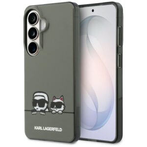 Karl Lagerfeld IML Peekaboo Karl & Choupette MagSafe - Etui Samsung Galaxy S26 (czarny)