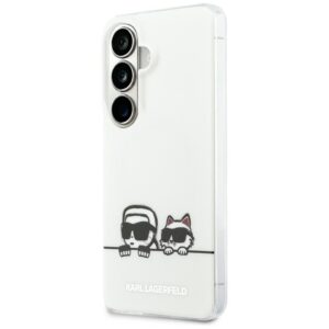 Karl Lagerfeld IML Peekaboo Karl & Choupette MagSafe - Etui Samsung Galaxy S26+ (przezroczysty)