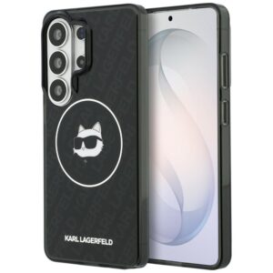 Karl Lagerfeld IML Repeated Choupette MagSafe - Etui Samsung Galaxy S26 Ultra (czarny)